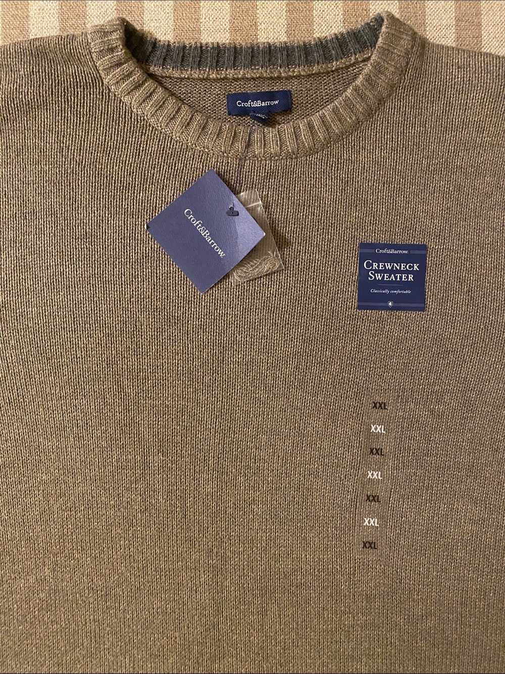 Croft & Barrow Men’s Crewneck Sweater. Size XXL